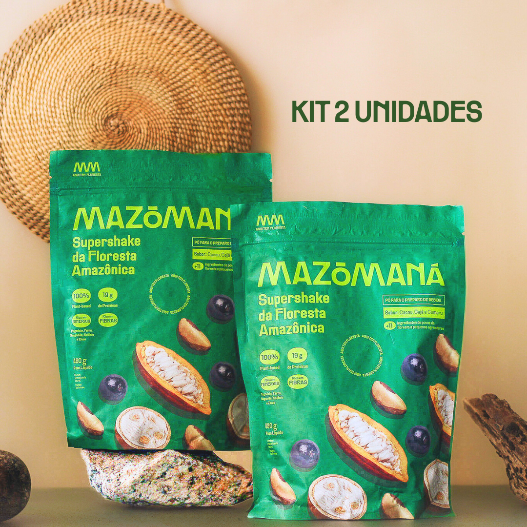 Kit 2 unidades - SuperShake da Floresta Amazônica
